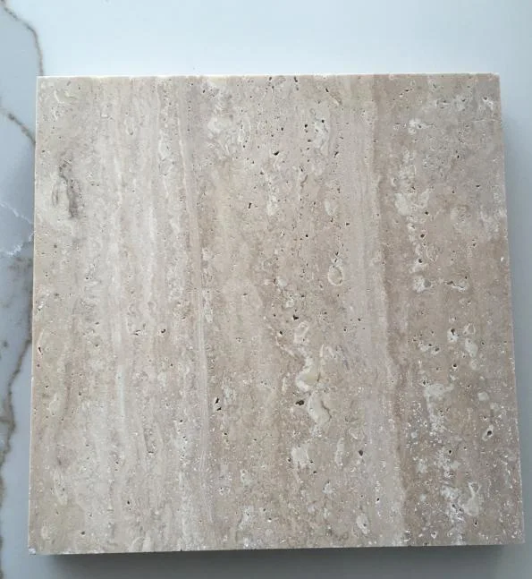 Beige Travertine for Cut to Size Flooring Tile