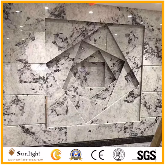 Pietre Naturali Onice Blu Ghiaccio per Lastre, Rivestimenti per Pavimenti Interni, Controsoffitti